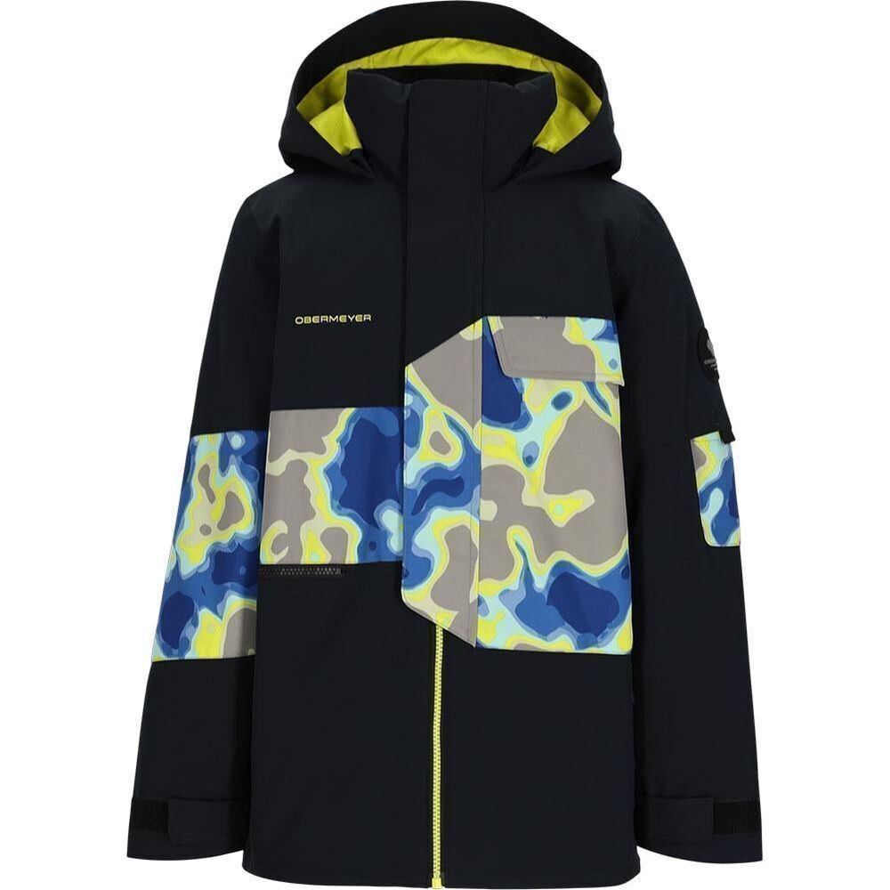 Obermeyer NWT HydroBlock Axel Jacket Thermal Shock Black Juniors Medium